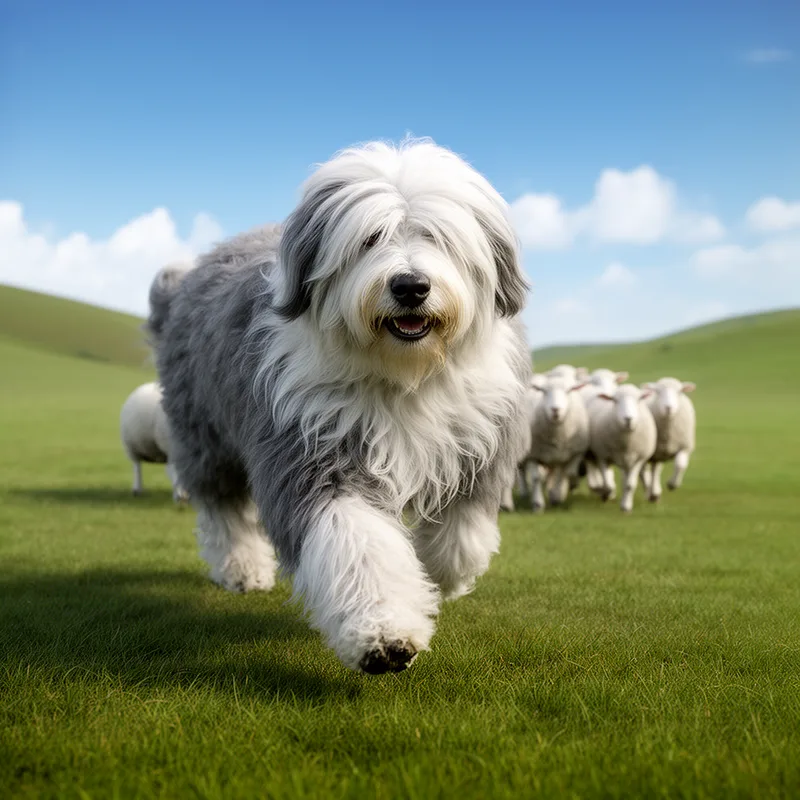 Old English sheepdog