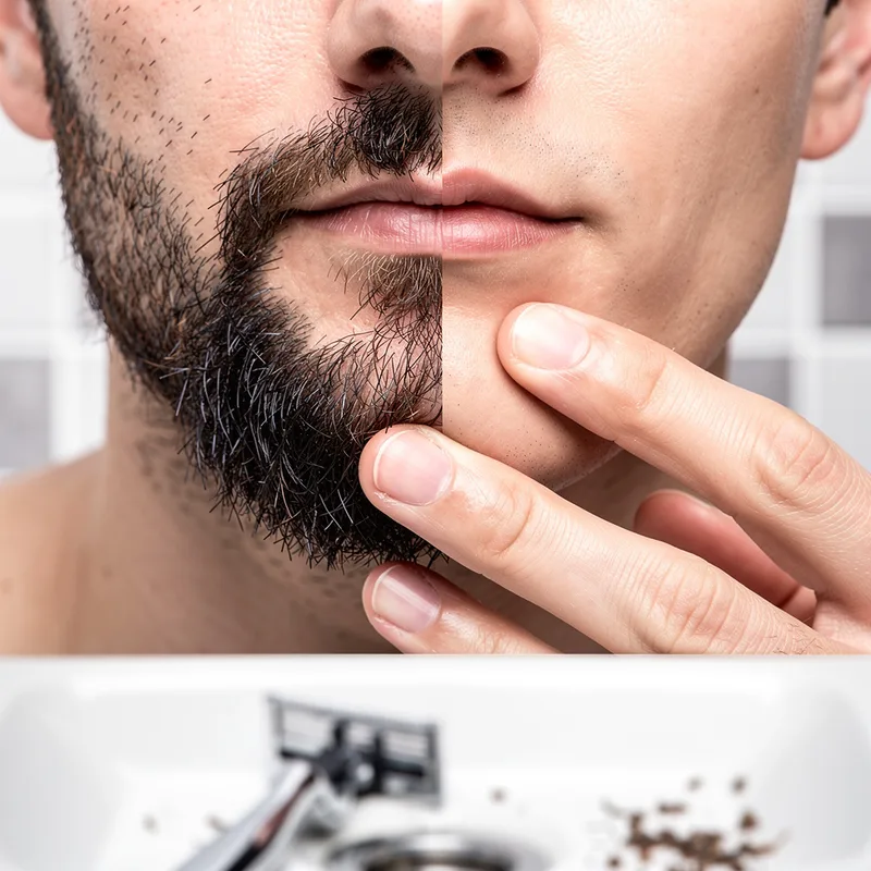 shaved