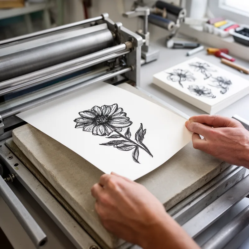 to lithograph