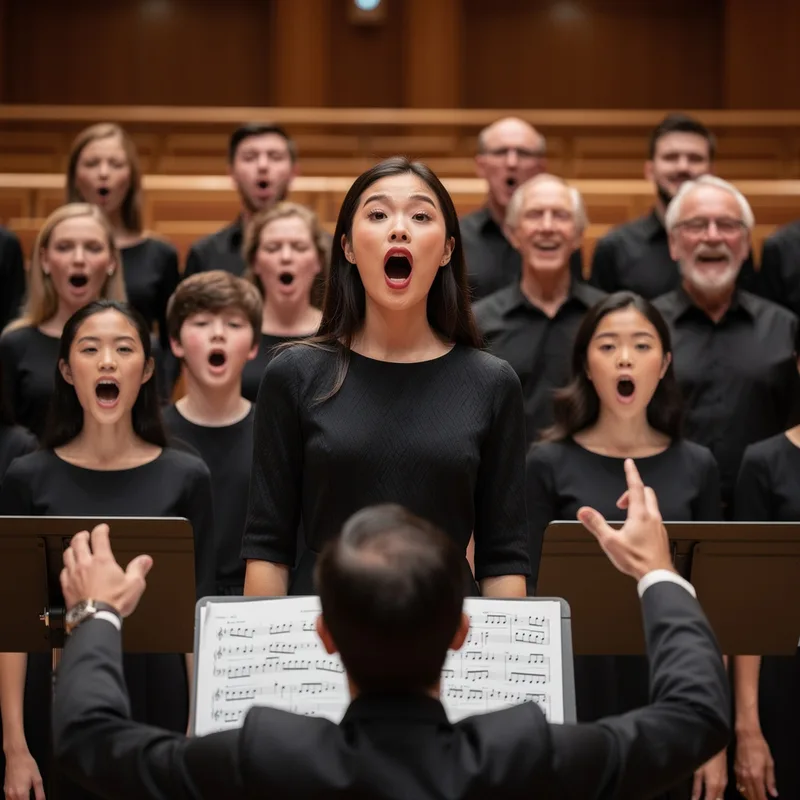 to sing soprano