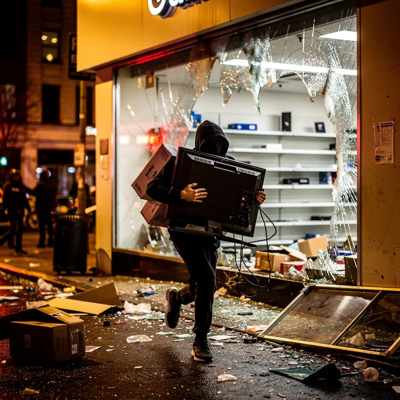 looting