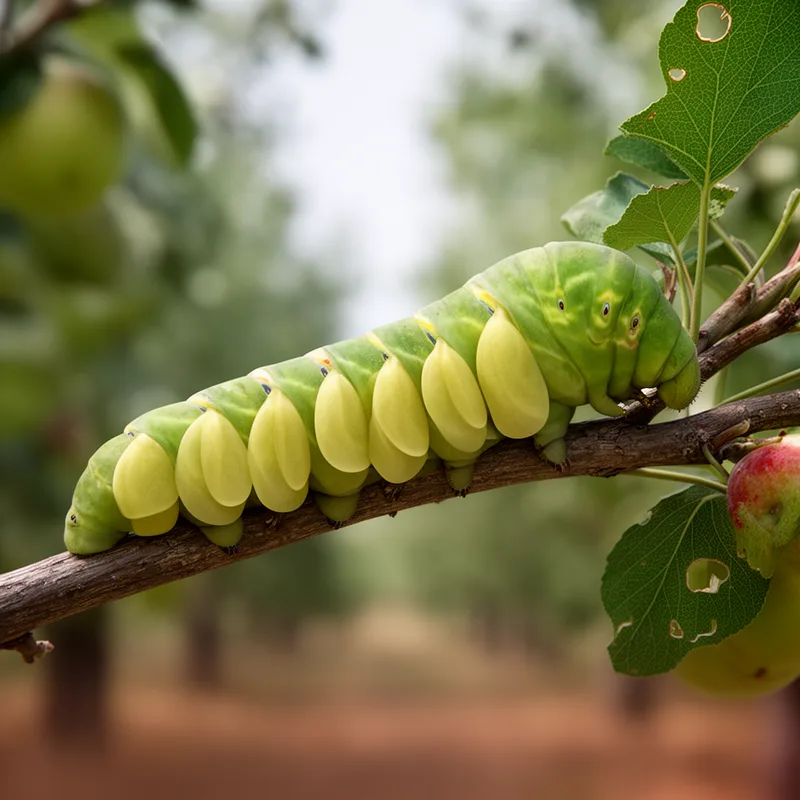 lappet caterpillar