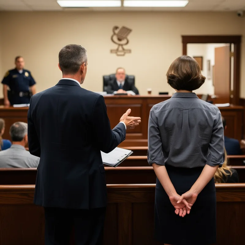 coming into court