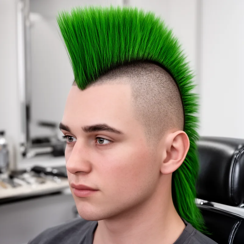 mohawk haircut