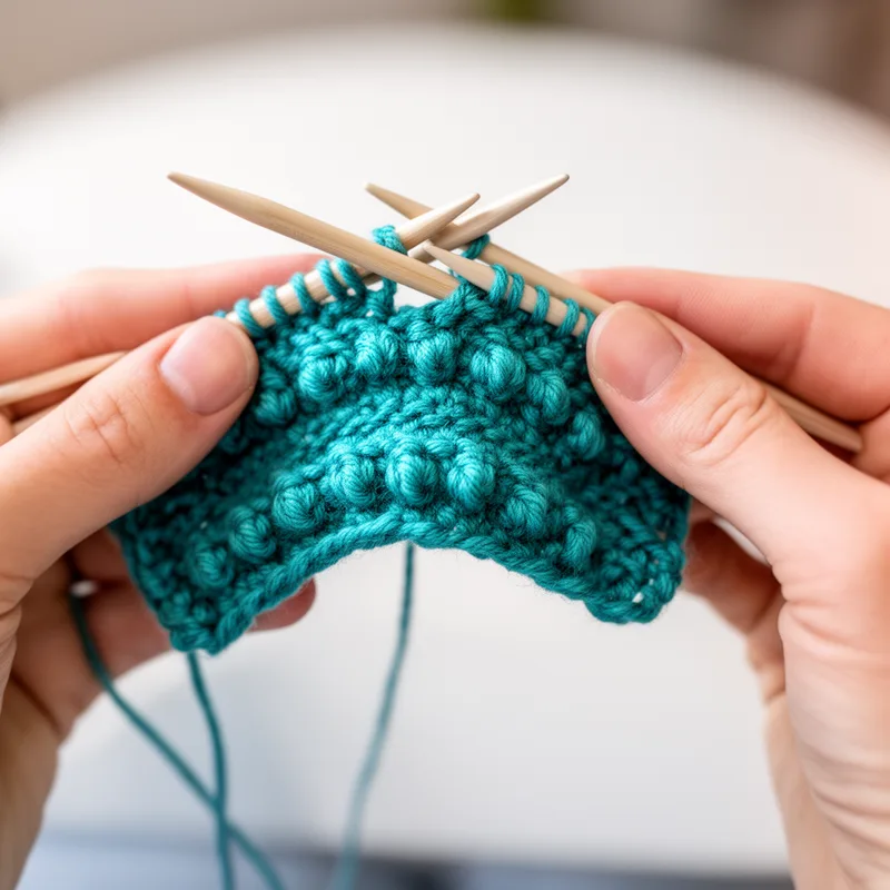 to purl stitch