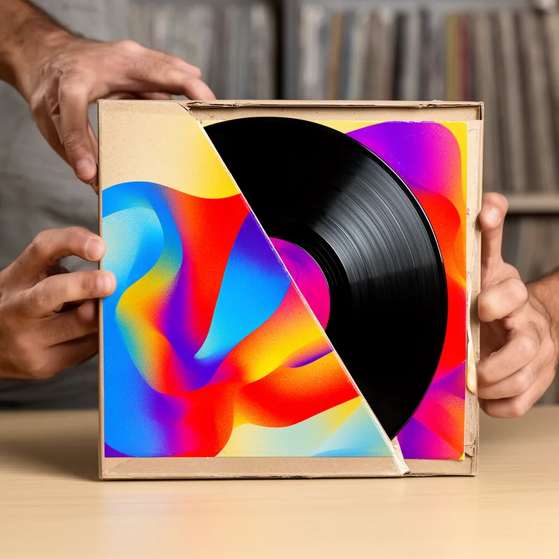 record jacket