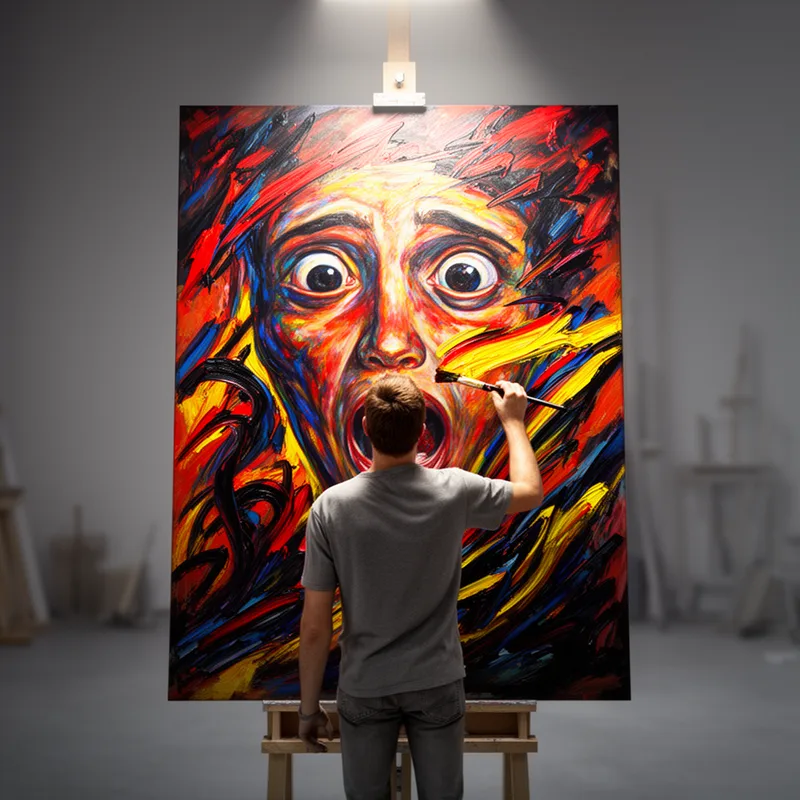 expressionistically