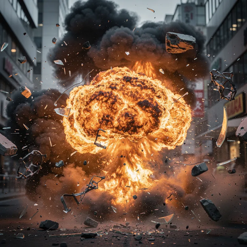 bomb blast
