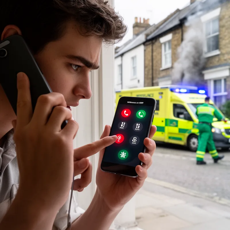 to call 999