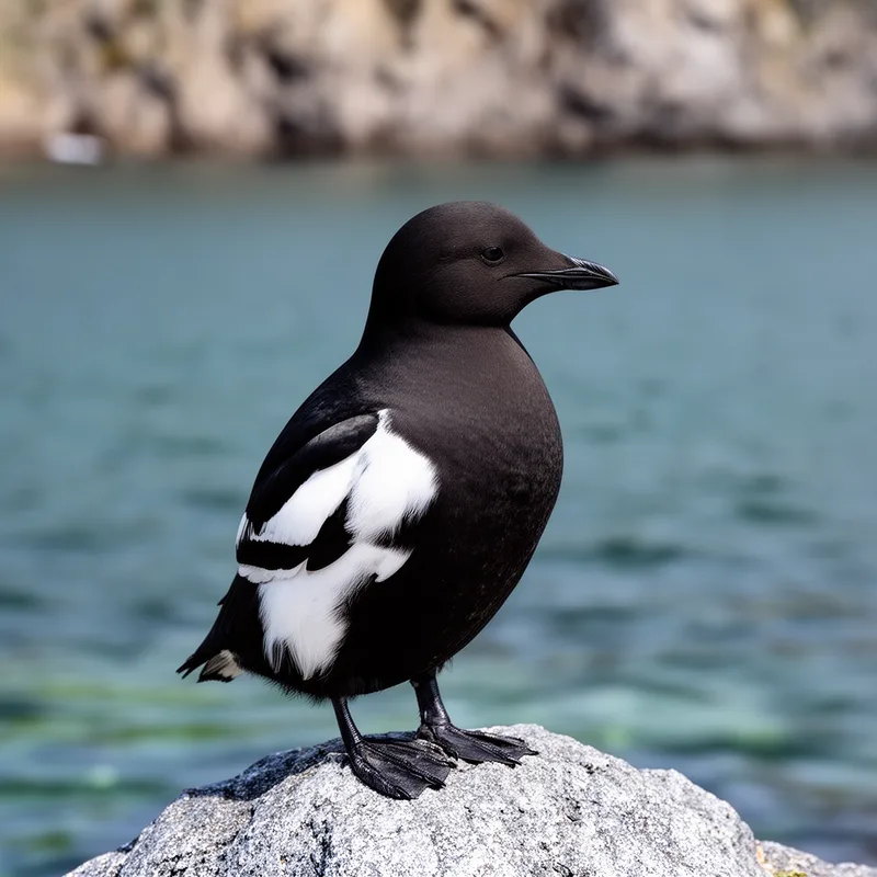 black guillemot