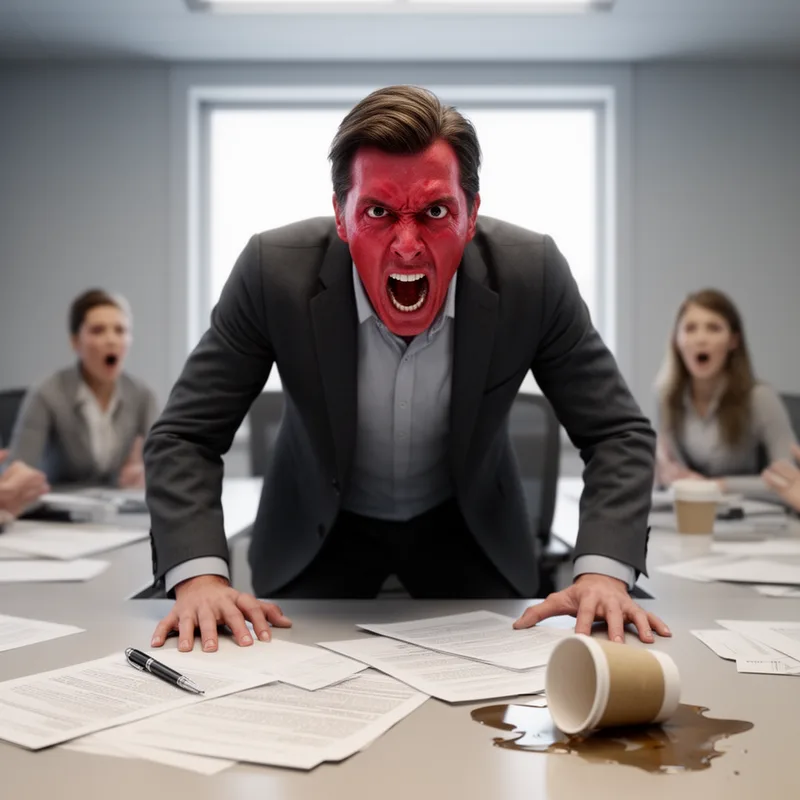 apoplectic with rage