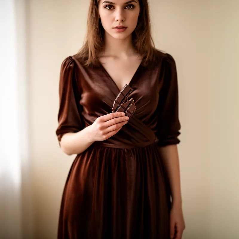 chocolate-colored