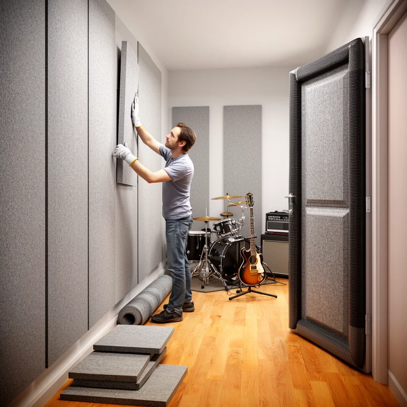 to soundproofing