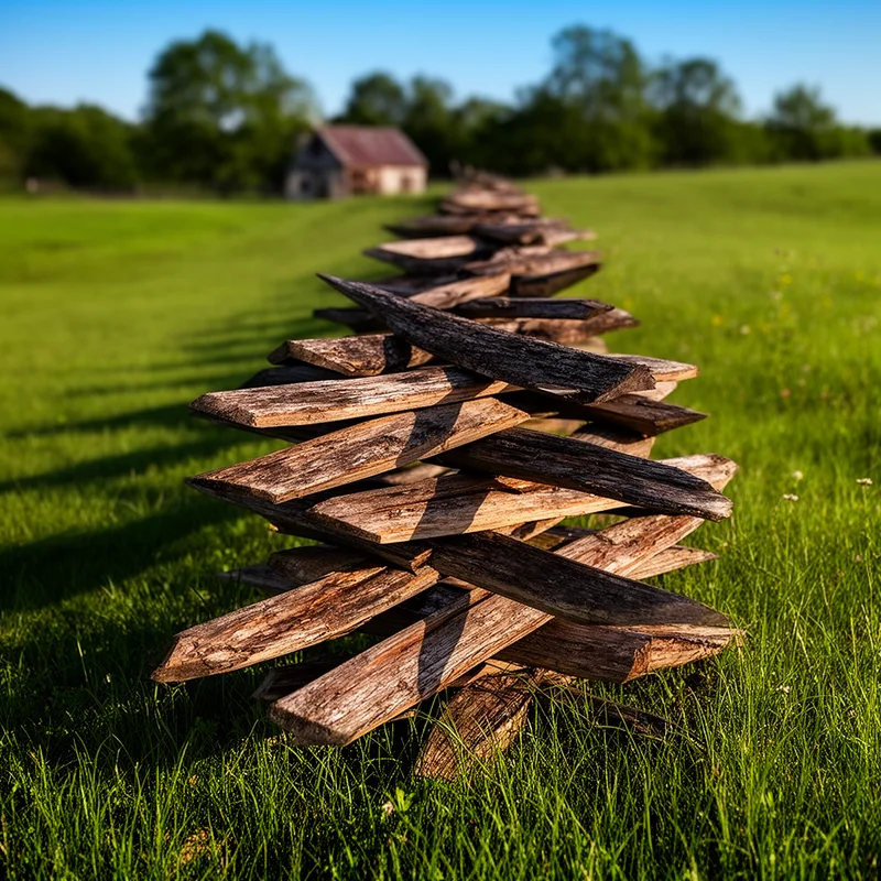 split-rail fence