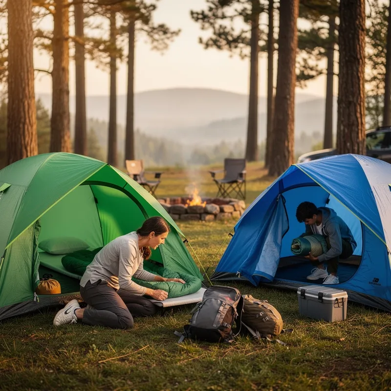 tenting