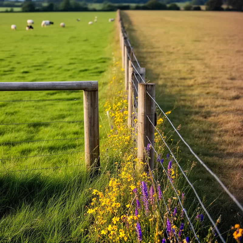 fence line