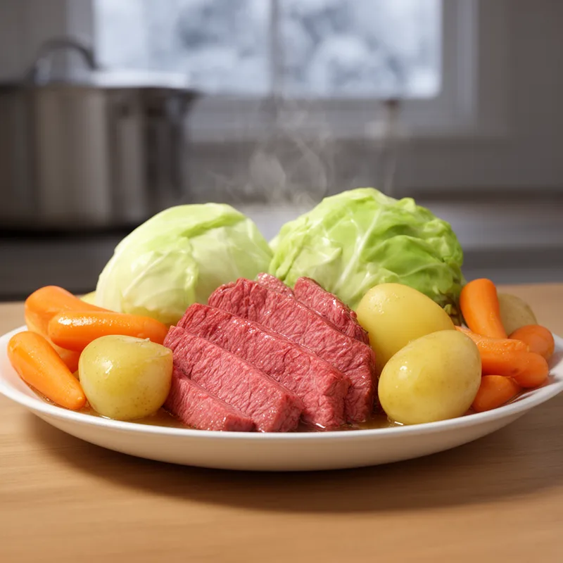 New England boiled dinner