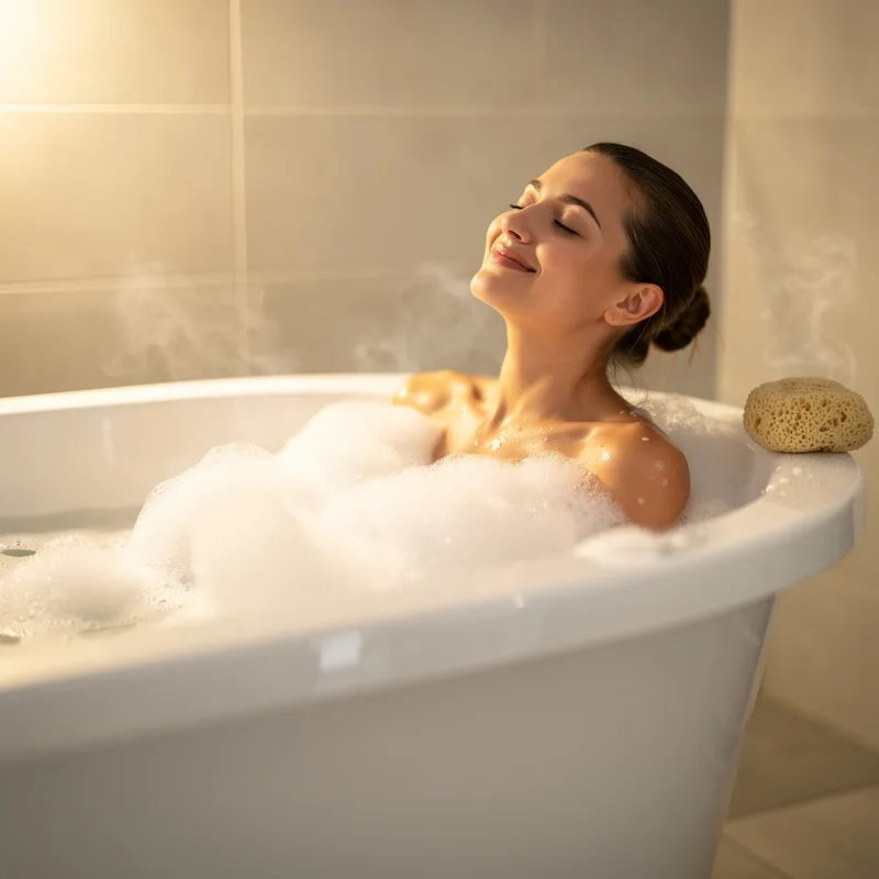 to bathe in