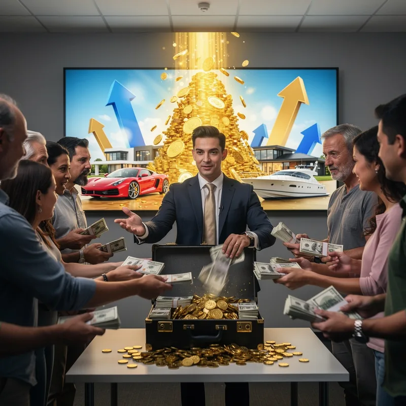 to get rich quick