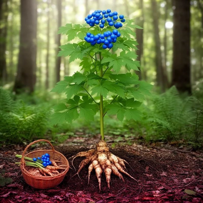 Caulophyllum thalictroides
