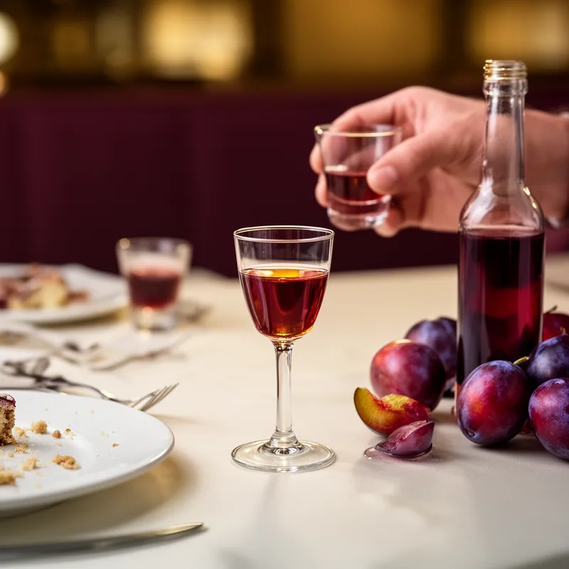 plum liqueur