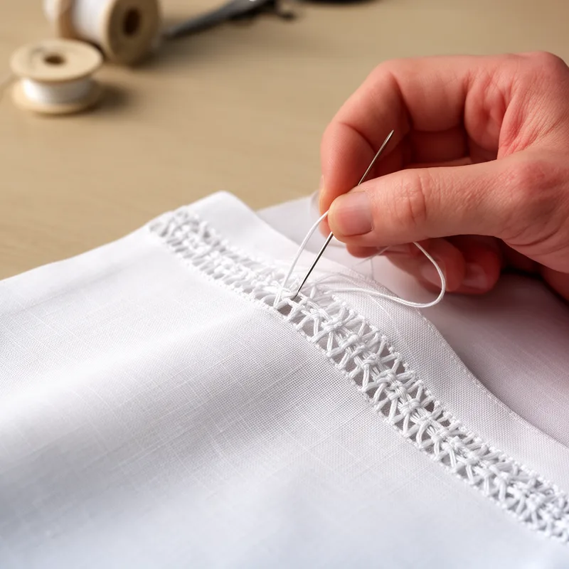 hemstitching