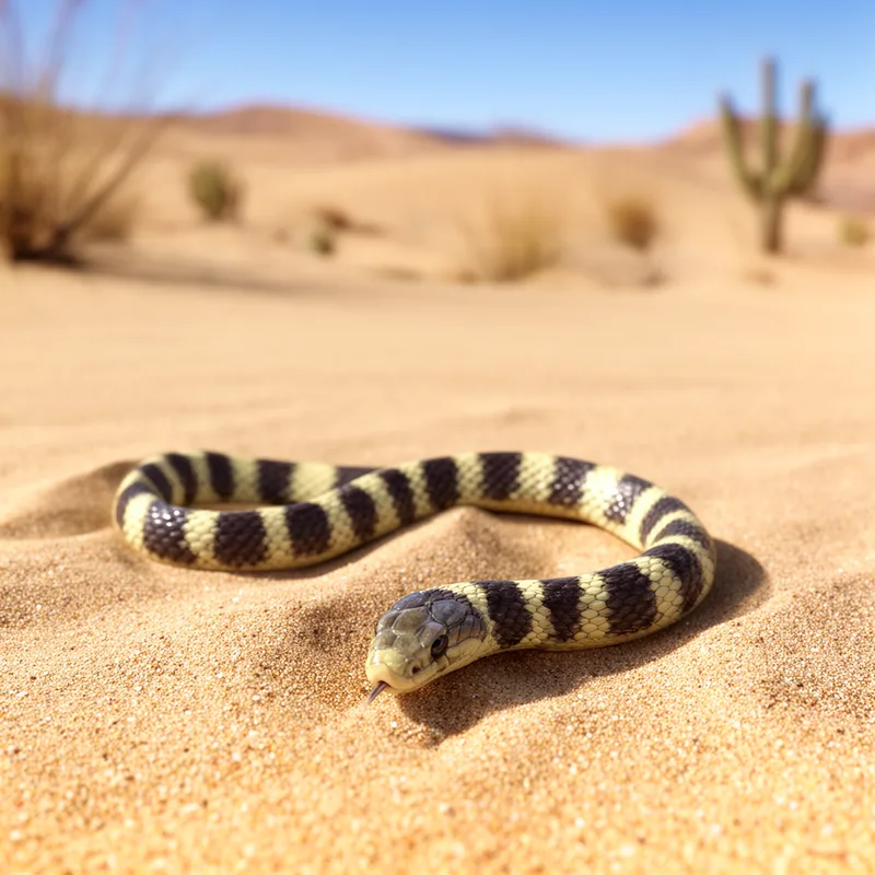 banded sand snake
