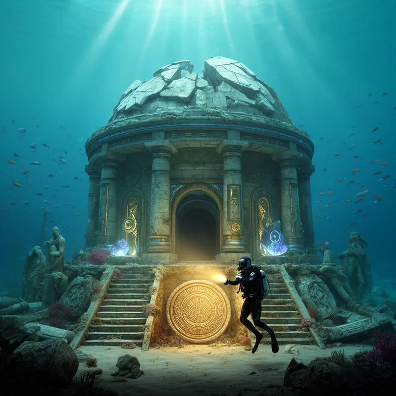 Atlantean ruin