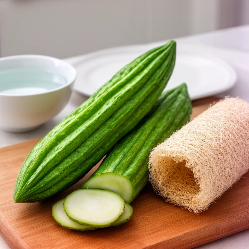 angled loofah