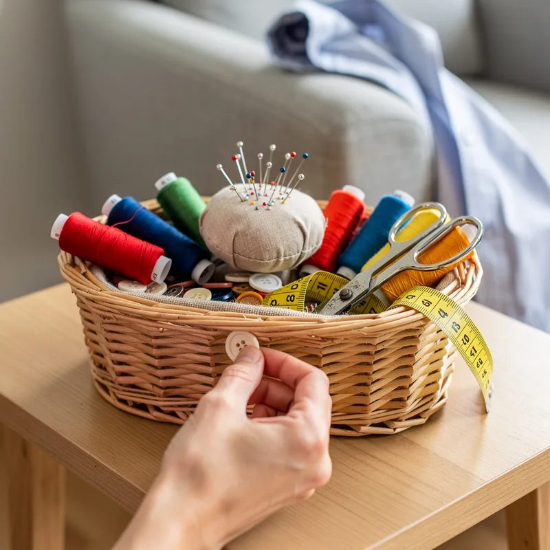 sewing basket