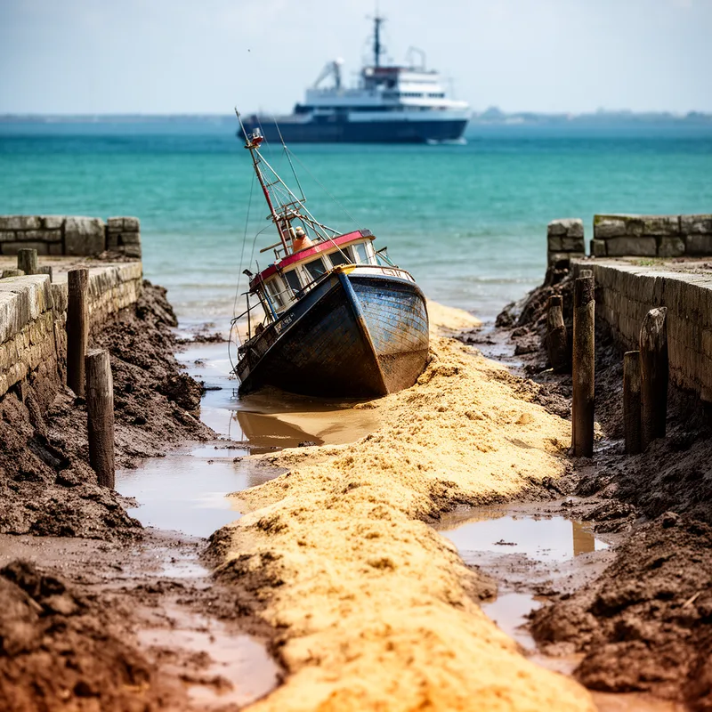 to silt up