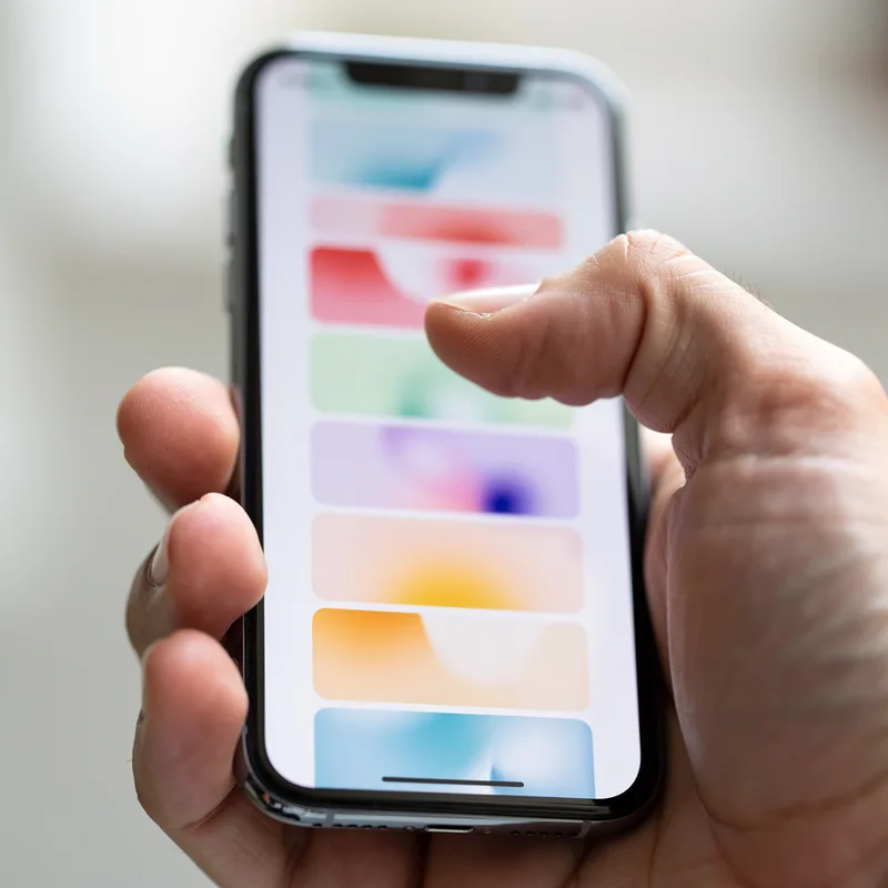 to scroll through