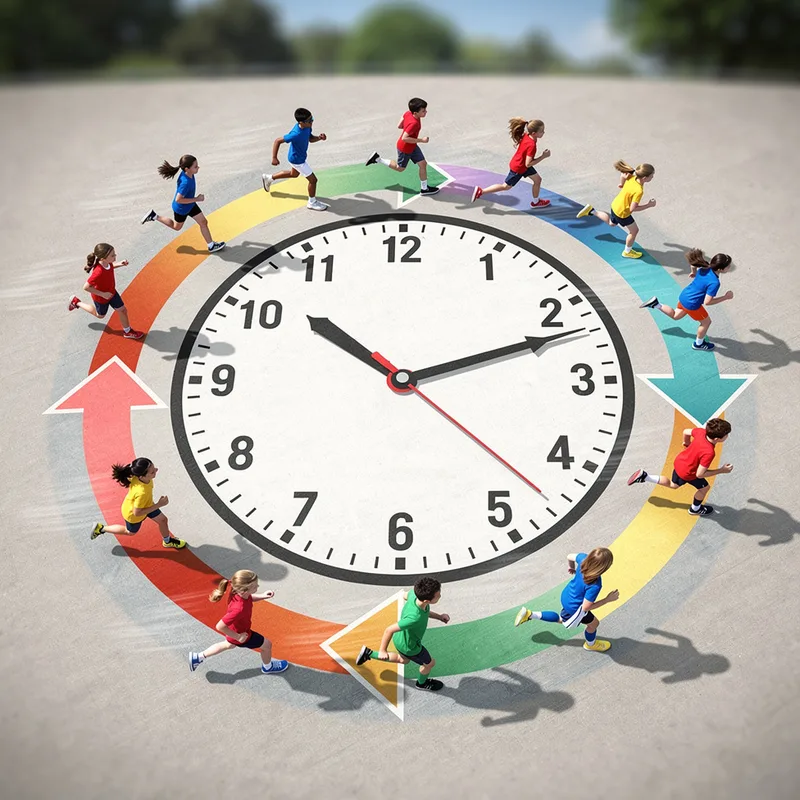 clockwise