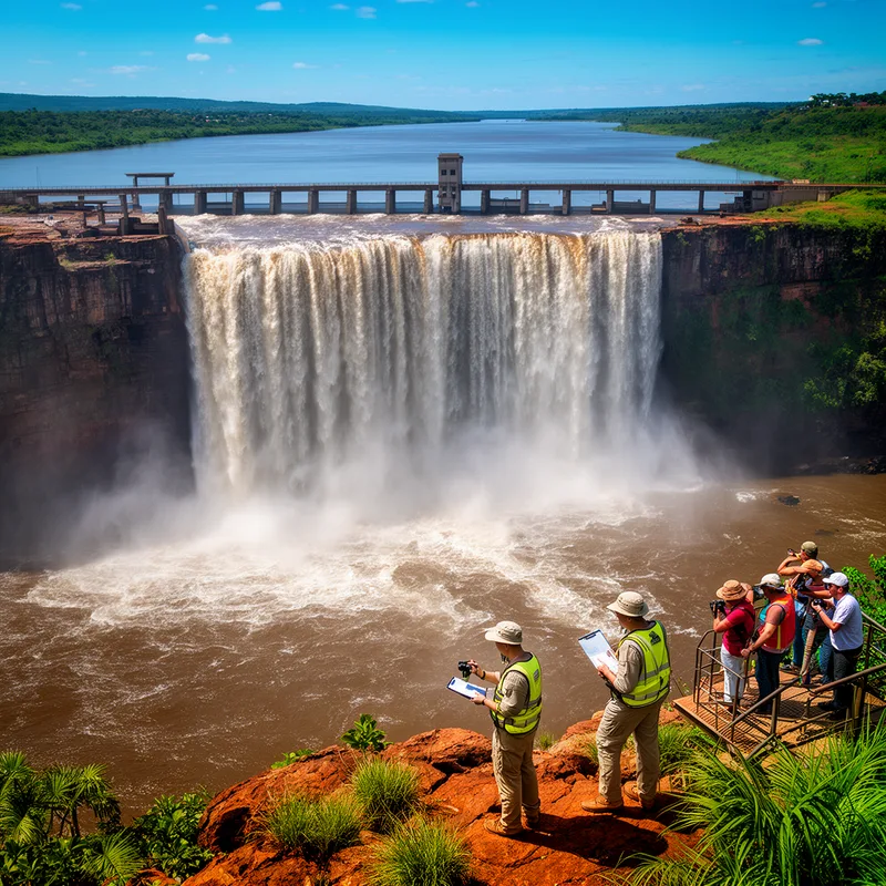 Urubupunga Falls
