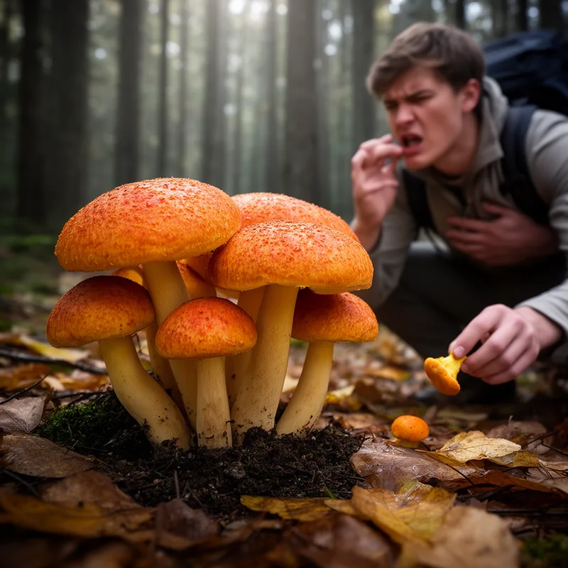 Tricholoma aurantium