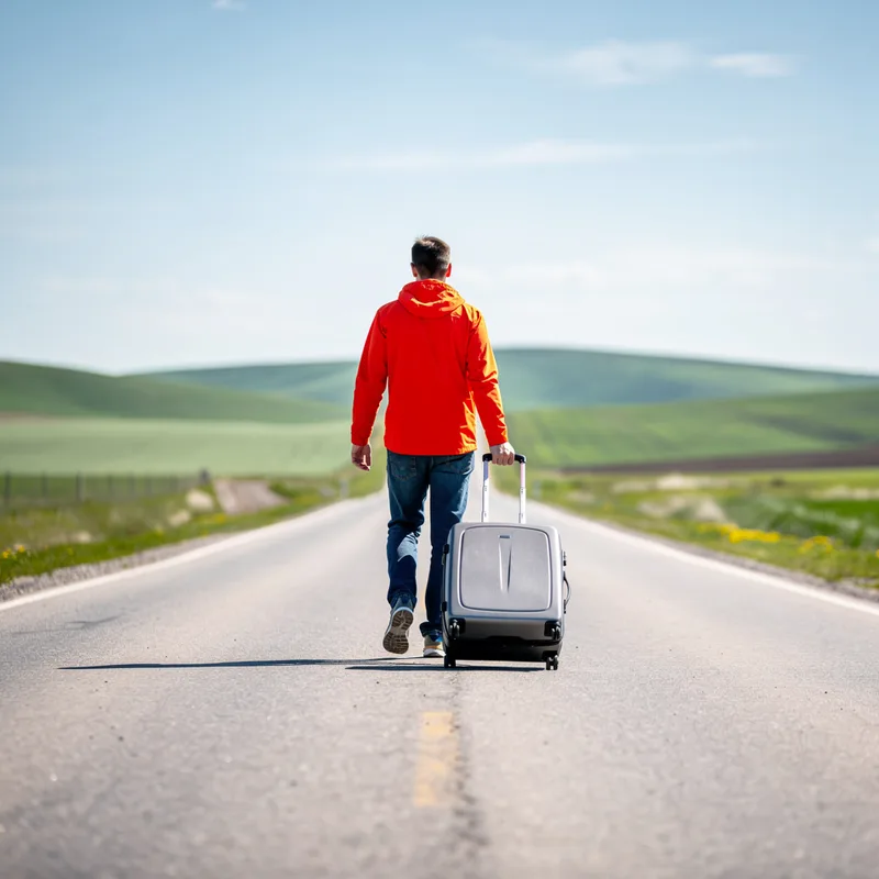 to go away