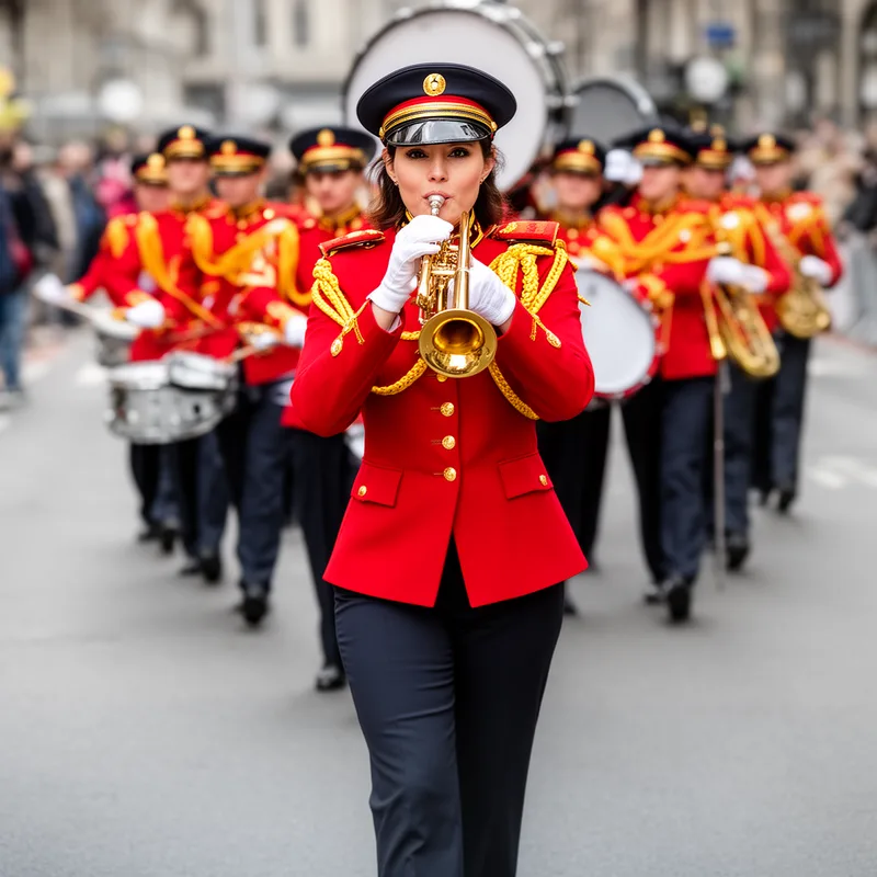 bandswoman