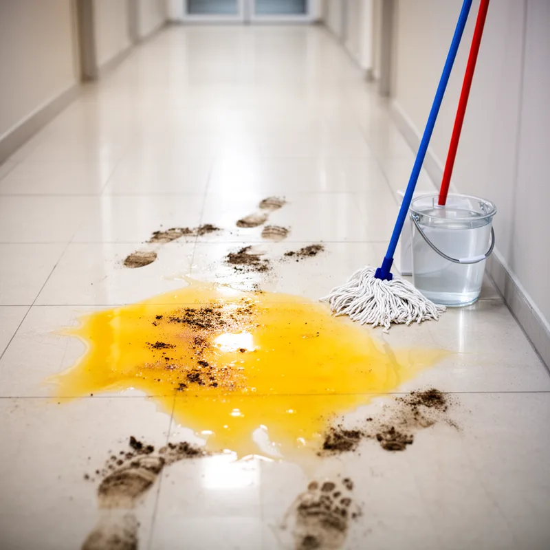 unmopped