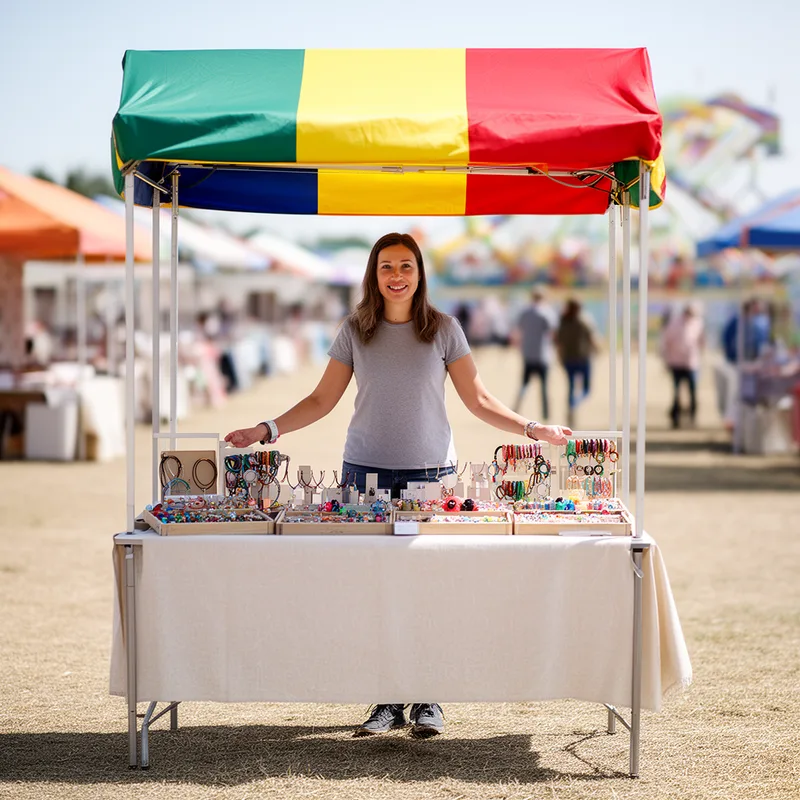 sales booth