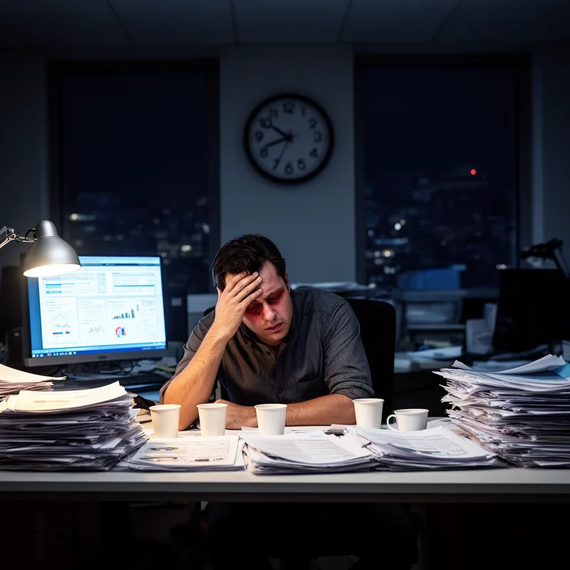 overworking