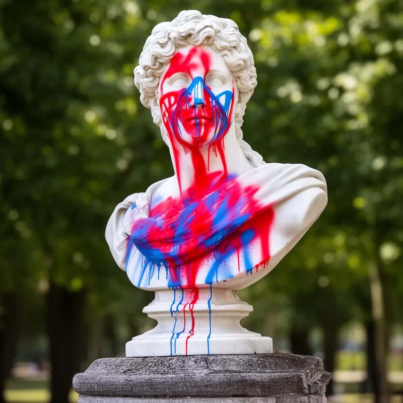 to disfigure