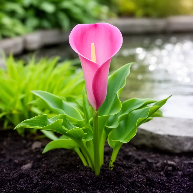 pink calla
