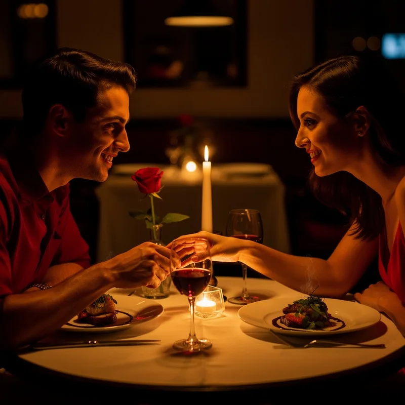 romantic dinner