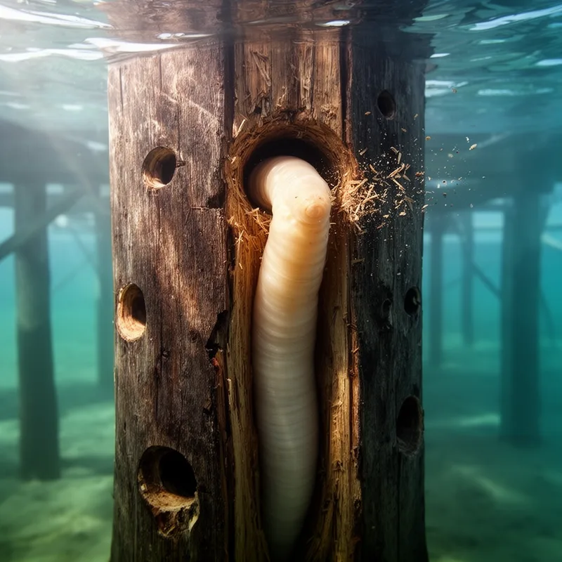 giant northwest shipworm