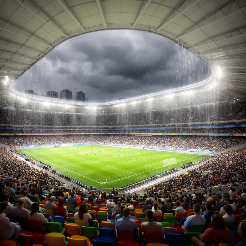 covered stadium