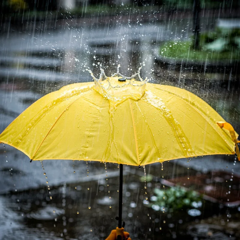 to rain