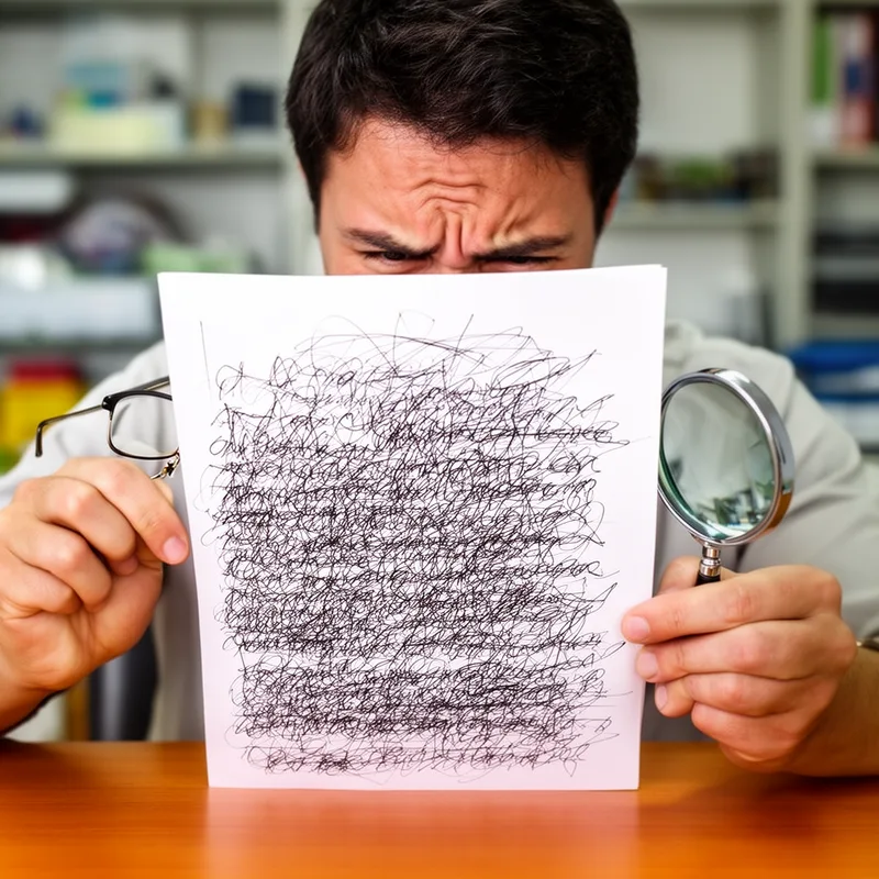 illegibility