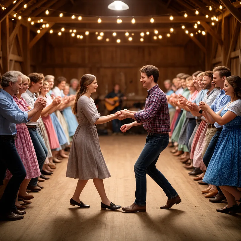 to contra danse