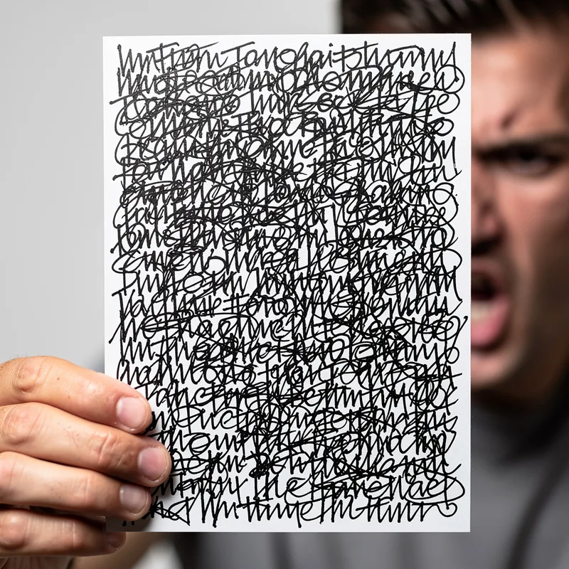 unreadable