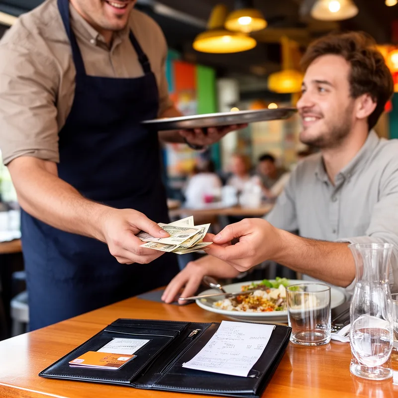 to tip your waiter